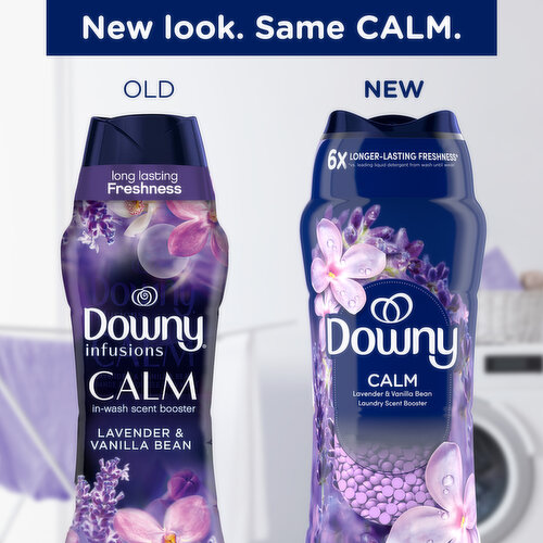 Downy Calm scent booster, Soothing Lavender and Vanilla Bean scent