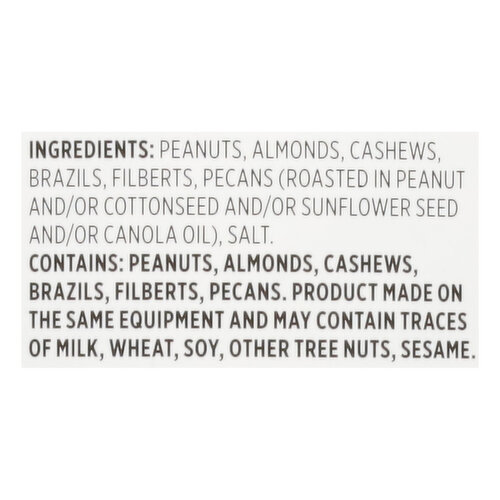 First Street Mixed Nuts, Roasted & Salted