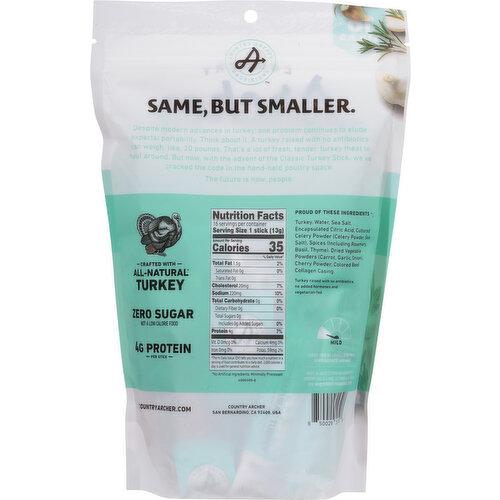 Country Archer Turkey Sticks, Rosemary, Minis