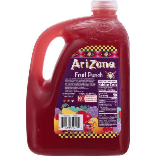 AriZona Fruit Juice Cocktail, Fruit Punch