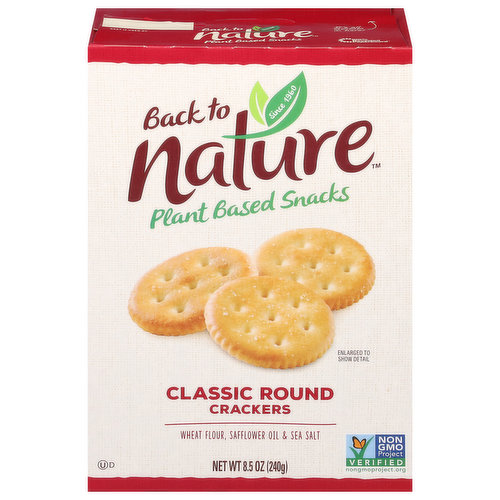 Back to Nature Crackers, Classic Round