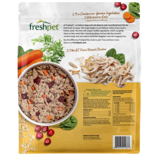Freshpet Fresh From the Kitchen, Healthy & Natural Dog Food, Chicken Recipe, 4.5lb