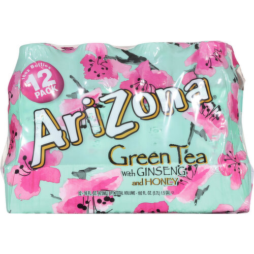AriZona Green Tea with Ginseng and Honey