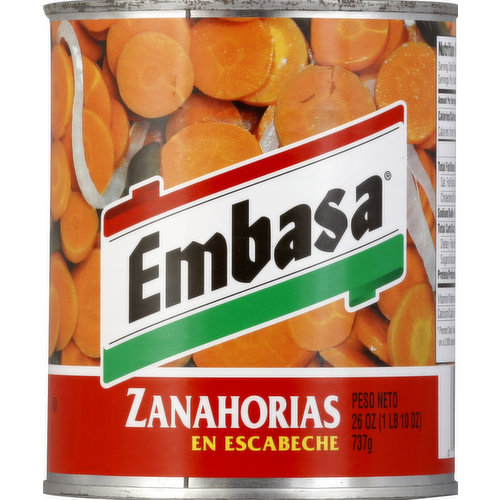 Embasa Carrots, in Escabeche