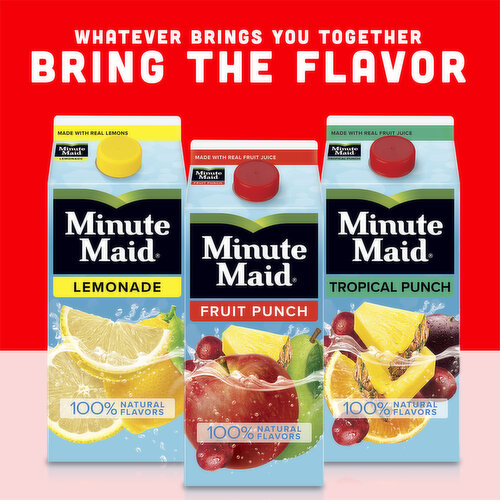 Minute Maid  Premium Lemonade 100% Natural Flavors