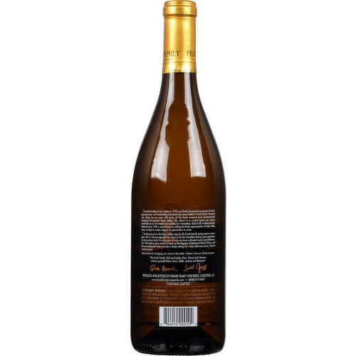 Frank Family Vineyards Chardonnay, Carneros