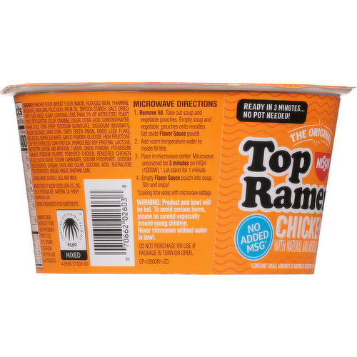 Nissin Ramen Noodle Soup, Chicken Flavor