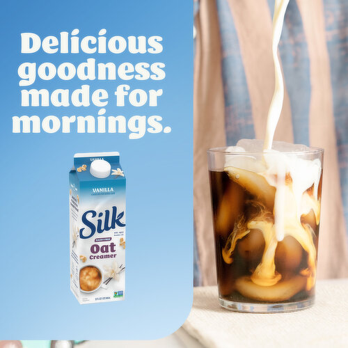 Silk Dairy Free Vanilla Oat Coffee Creamer