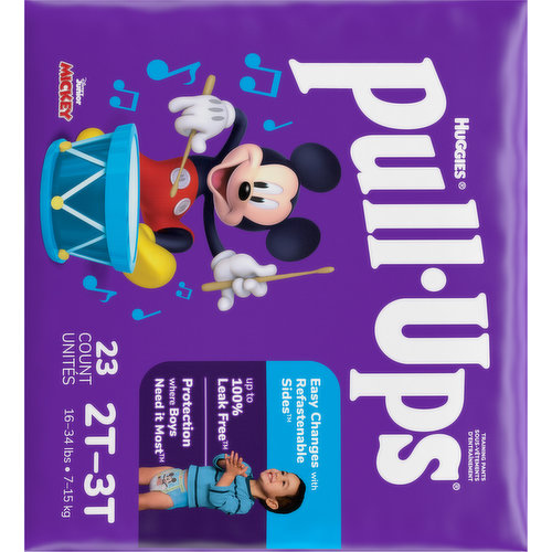 Pull-Ups Girls' Potty Training Pants, 2T-3T (16-34 lbs) - The Fresh Grocer