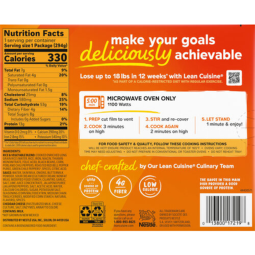 Lean Cuisine Signature Santa Fe-Style Rice & Beans