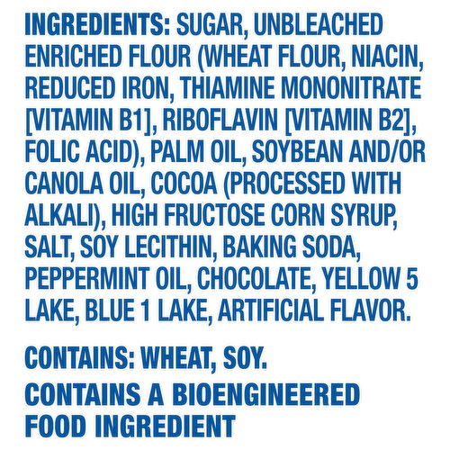 Oreo Chocolate Sandwich Cookies, Mint Flavor Creme, Family Size