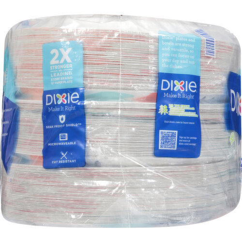 Dixie Plates, 10.0625 Inch