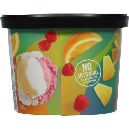 First Street Rainbow Sherbet, Assorted