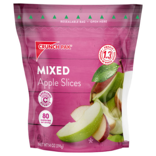 Crunch Pak Apple Slices, Mixed