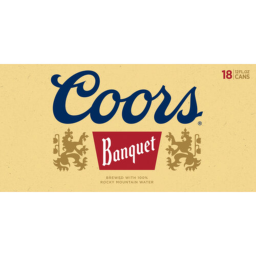 Coors Beer, Banquet