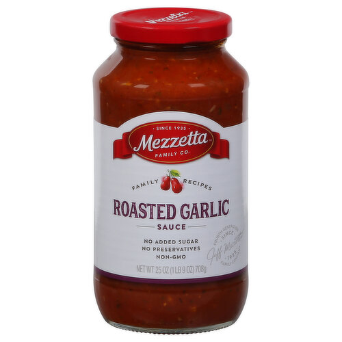 Mezzetta Sauce, Roasted Garlic