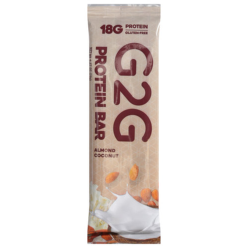 G2G Protein Bar, Almond Coconut