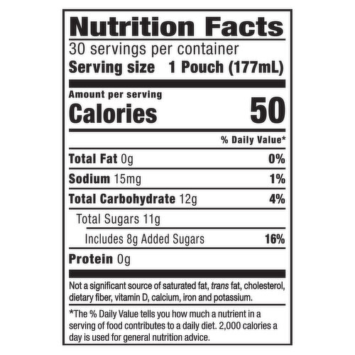 Capri Sun Fruit Punch Juice Drink Blend