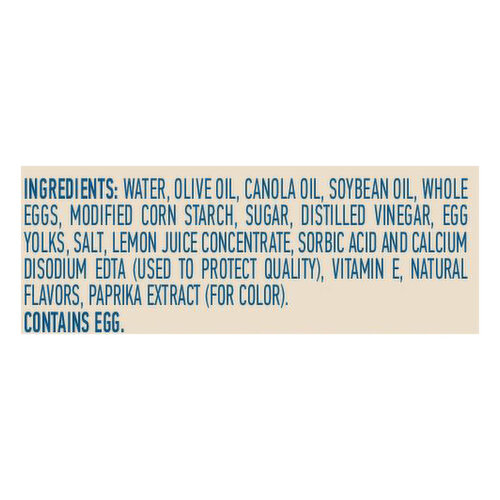 Best Foods Olive Oil Mayonnaise Dressing