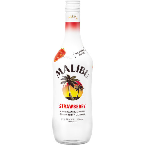 Malibu Caribbean Rum, Strawberry