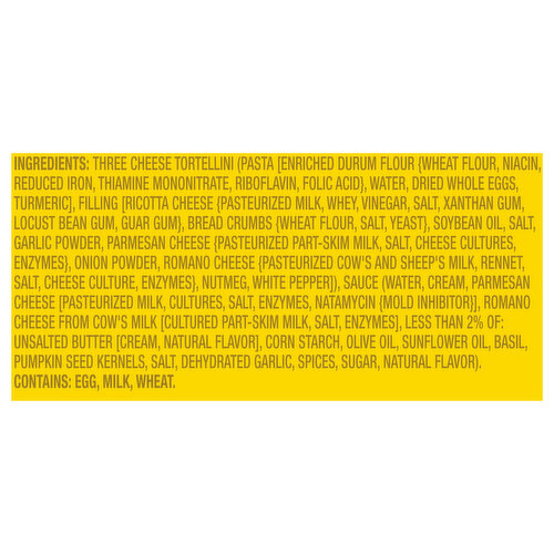 Bertolli Tortellini, Cheese Lovers