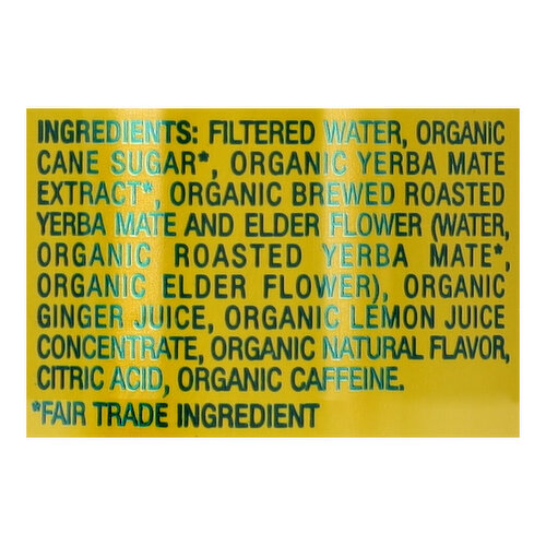 Yerba Madre Organic Lemon Elation Yerba Mate