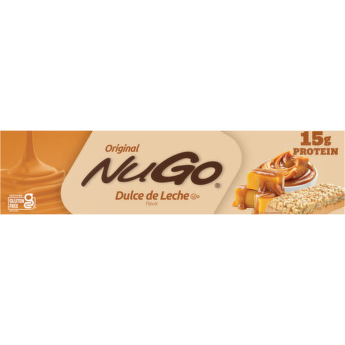 NuGo Original Dulce de Leche Flavor Protein Bars