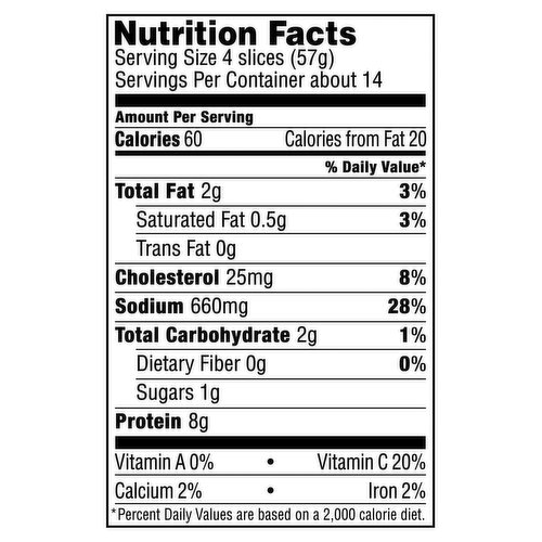 Oscar Mayer Smoked Ham & Smoked Turkey Sub Kit