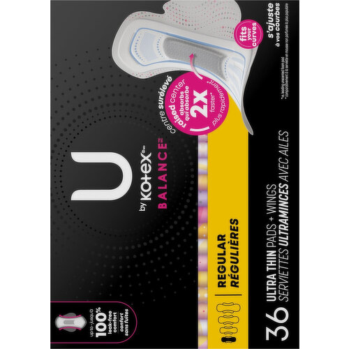 U by Kotex Ultra Thin Regular Pads