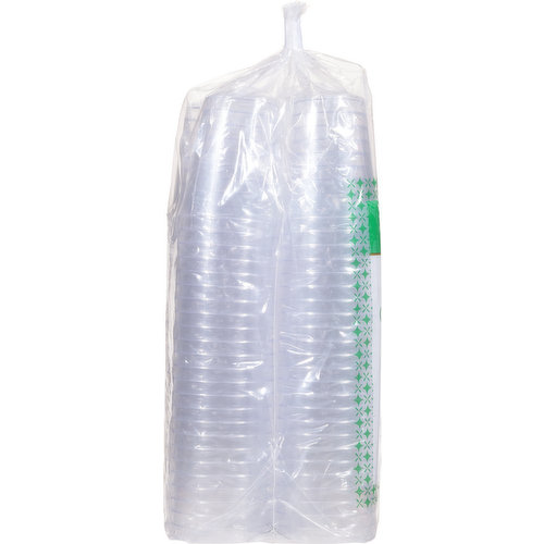 First Street Tumblers, Plastic, Crystal Clear, 8 Ounce
