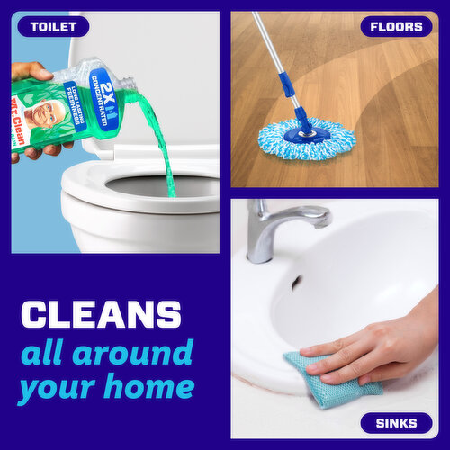 Mr. Clean All Purpose Cleaner, Cleaning Liquid, Meadows & Rain