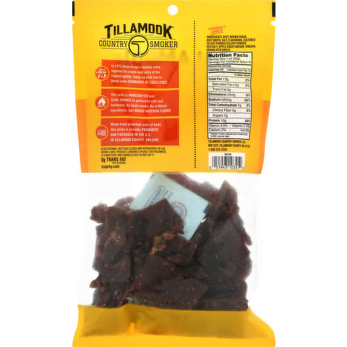 Tillamook Country Smoker Beef Jerky, Old Fashioned