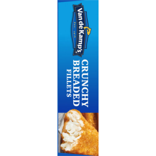 Van de Kamp's Crunchy Breaded 100% Whole Fish Fillets