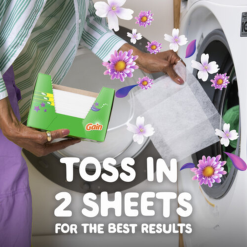 Gain dryer sheets, Moonlight Breeze Scent