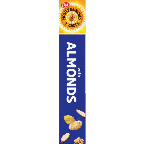 Honey Bunches of Oats Cereal, with Almonds, Mega Size