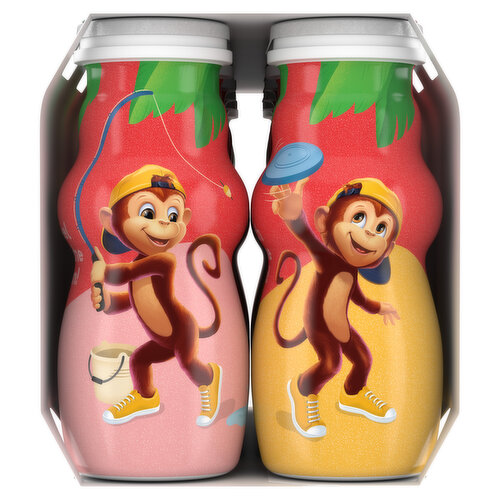 Danimals Strawberry & Birthday Cake Kids Low Fat Yogurt Smoothies