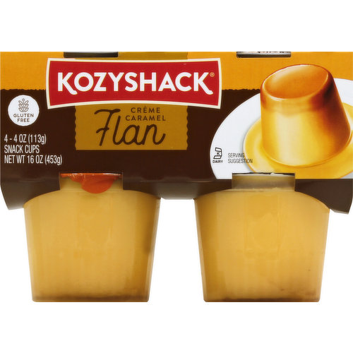 Kozy Shack Flan, Creme Caramel