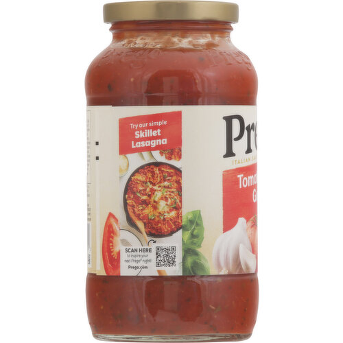 Prego Italian Sauce, Tomato Basil Garlic