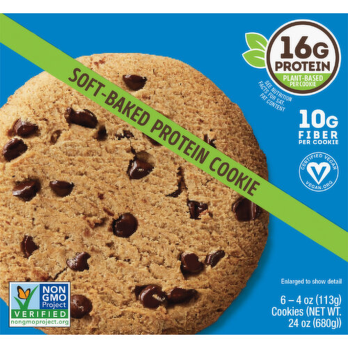 Lenny & Larry's Cookies, Protein, Soft-Baked, Chocolate Chip