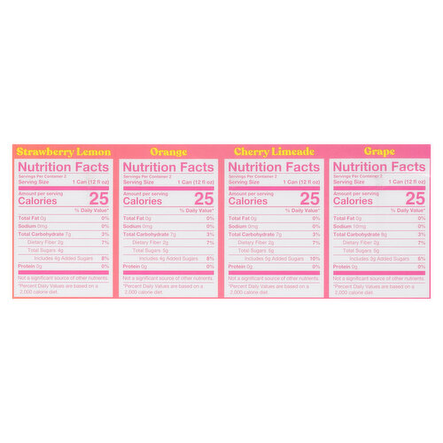 Poppi Prebiotic Soda, Assorted, Variety Pack