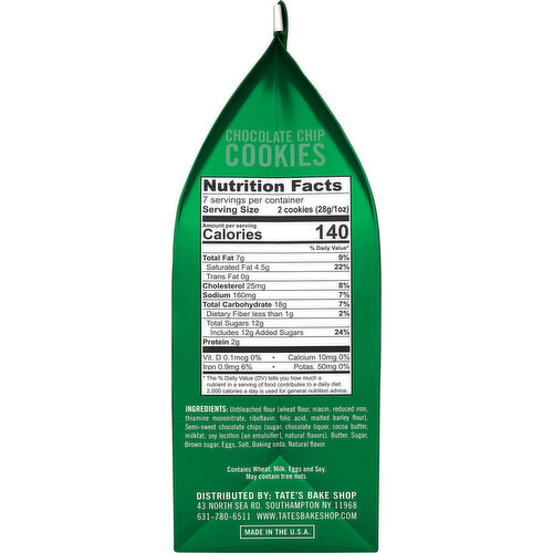 Tate's Bake Shop Chocolate Chip Cookies