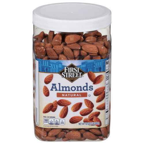 First Street Almonds, Natural