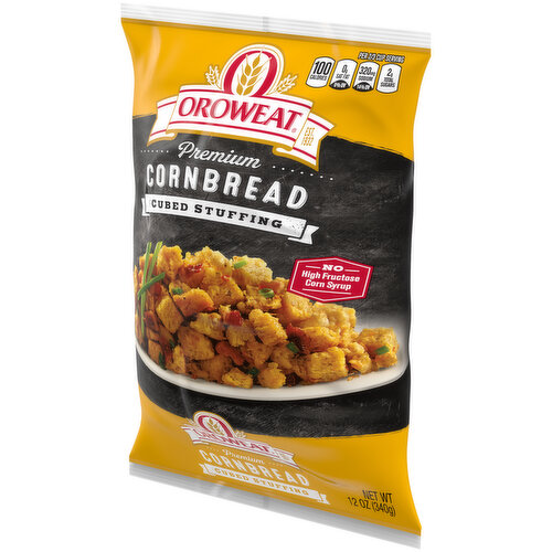 Oroweat Cornbread Cubed Stuffing, 12 oz