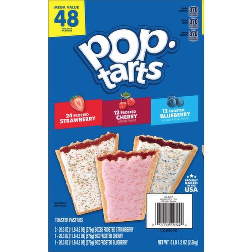 Pop-Tarts Toaster Pastries, Variety Pack, Value Pack