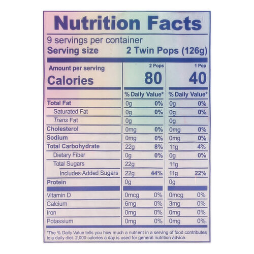 Ziegenfelder Assorted Twin Pops
