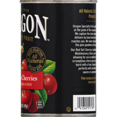 Oregon Red Tart Cherries