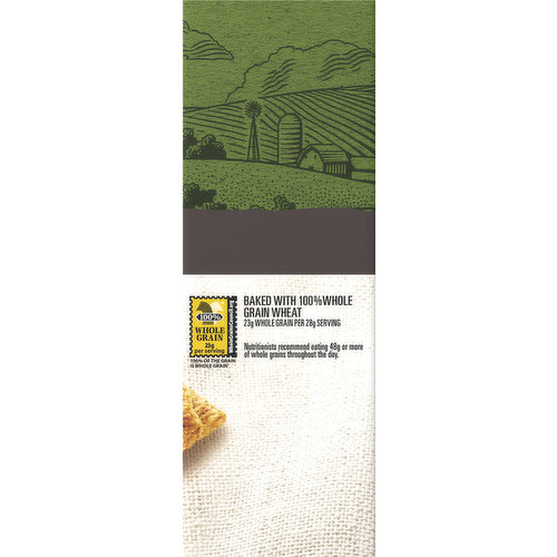 Triscuit Crackers, Organic, Cracked Pepper & Olive Oil