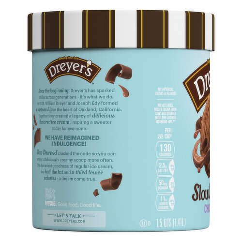 Dreyer's Ice Cream, Chocolate, Light