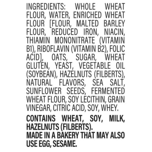 Oroweat Whole Grains Oatnut Small Slice Bread