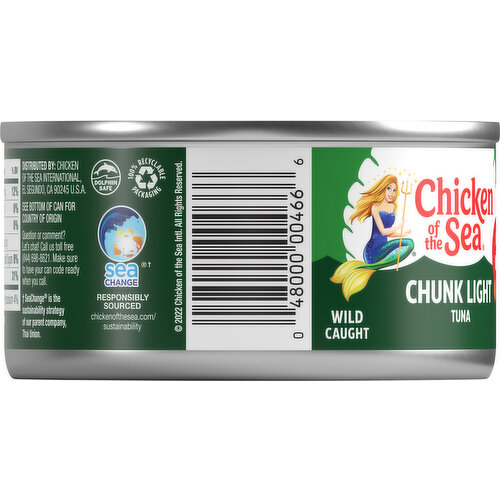 Chicken of the Sea Tuna, in Oil, Chunk Light